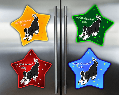 "Certified Border Collie" Magnet - puppypilled