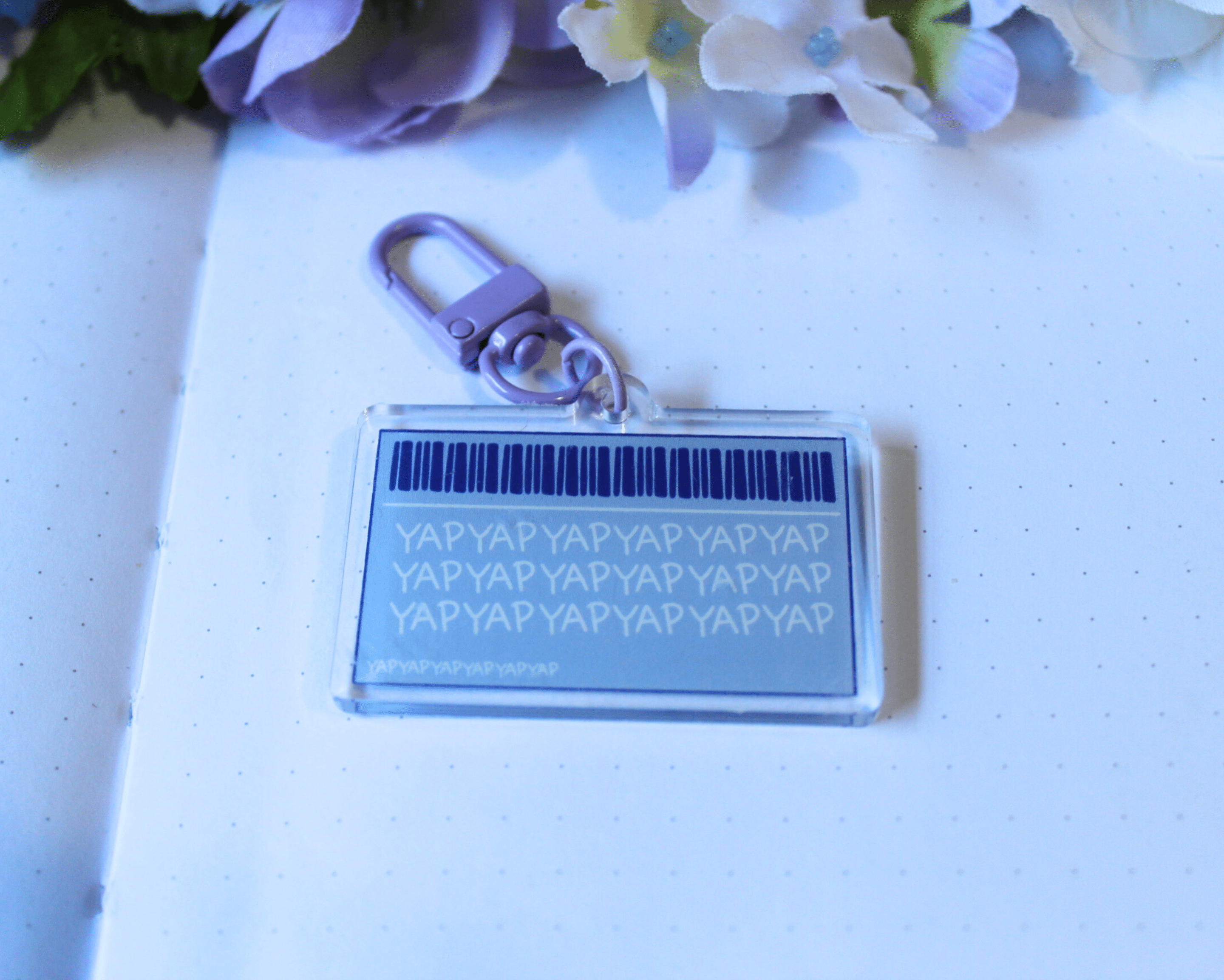 Certified Yapper ID Card Keychain - puppypilled