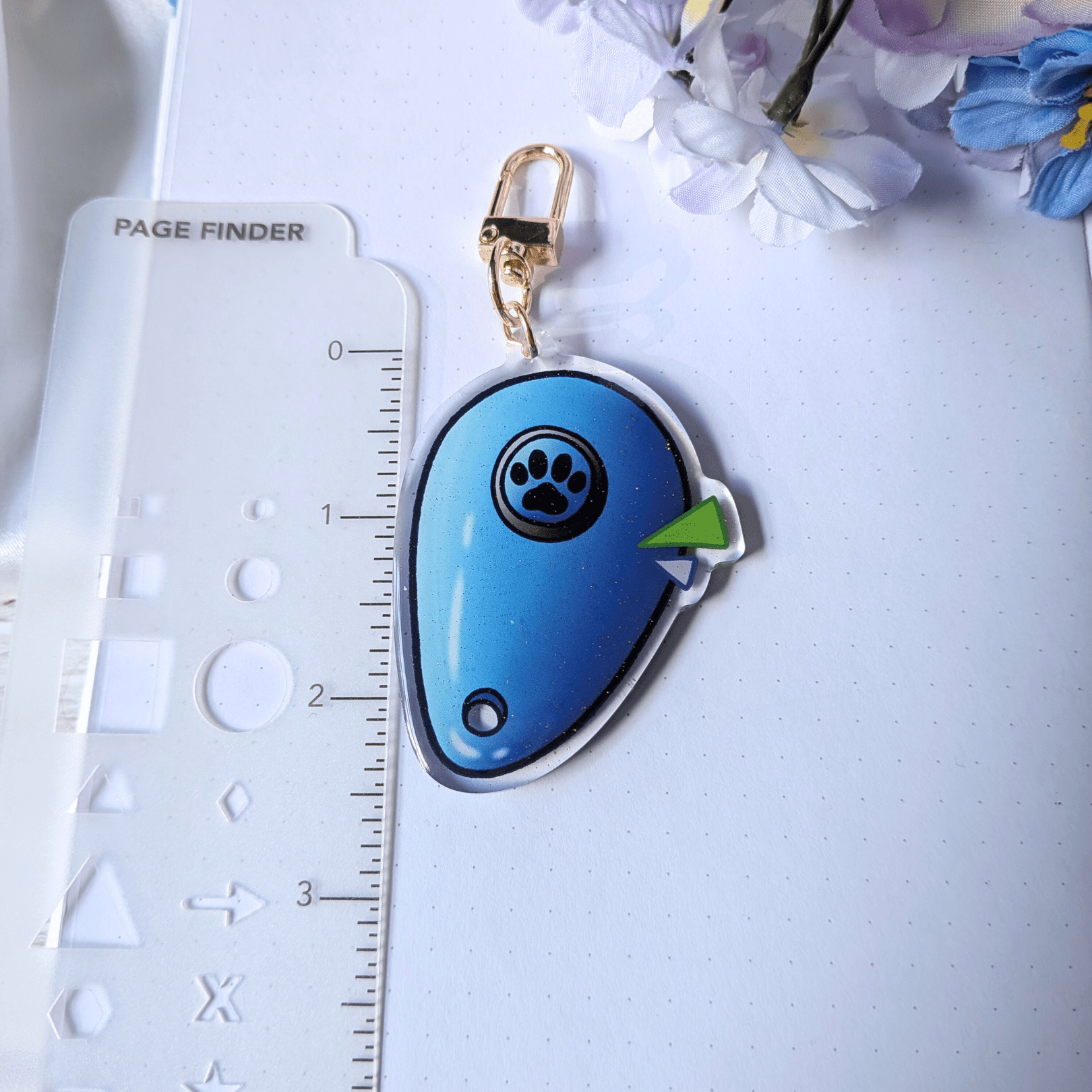 Clicker Trained Acrylic Keychains - puppypilled