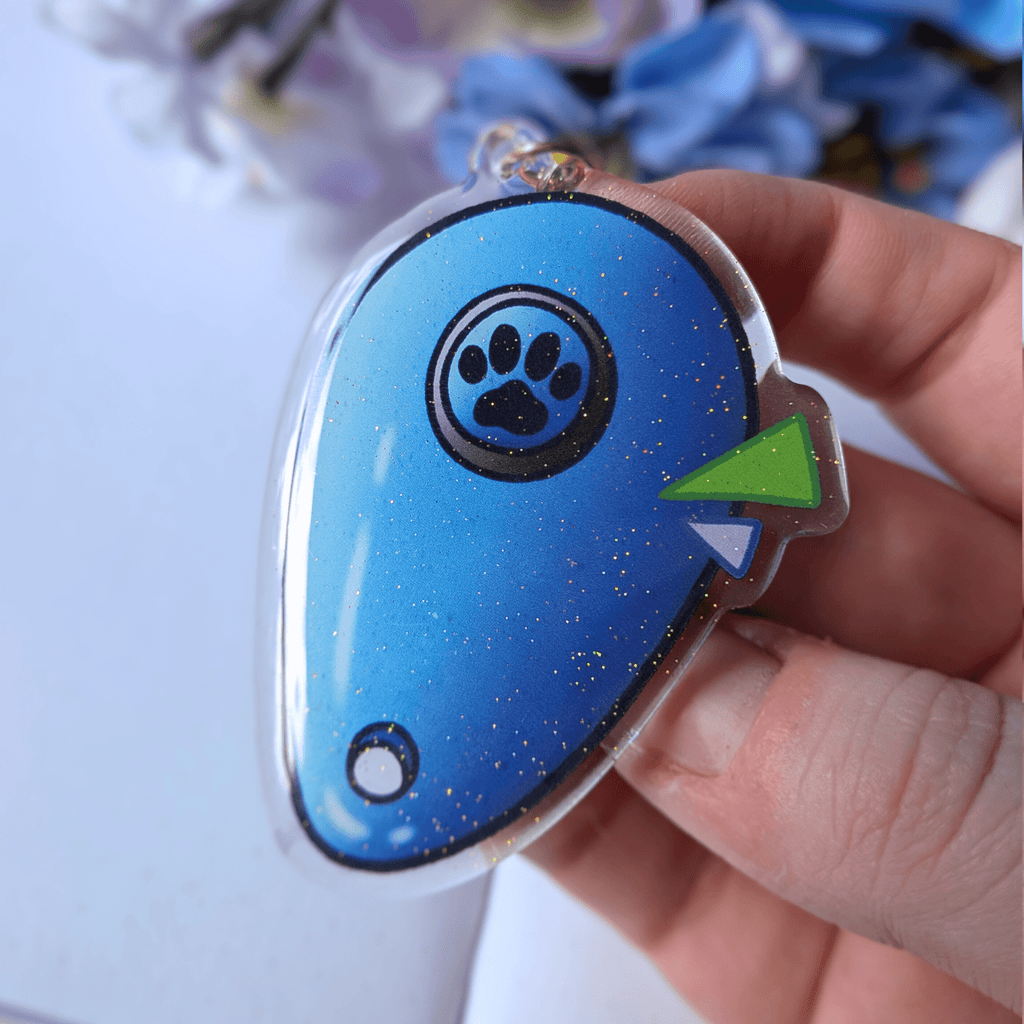 Code Clicker Key Chain Clicker Trained Acrylic Keychains – puppypilled