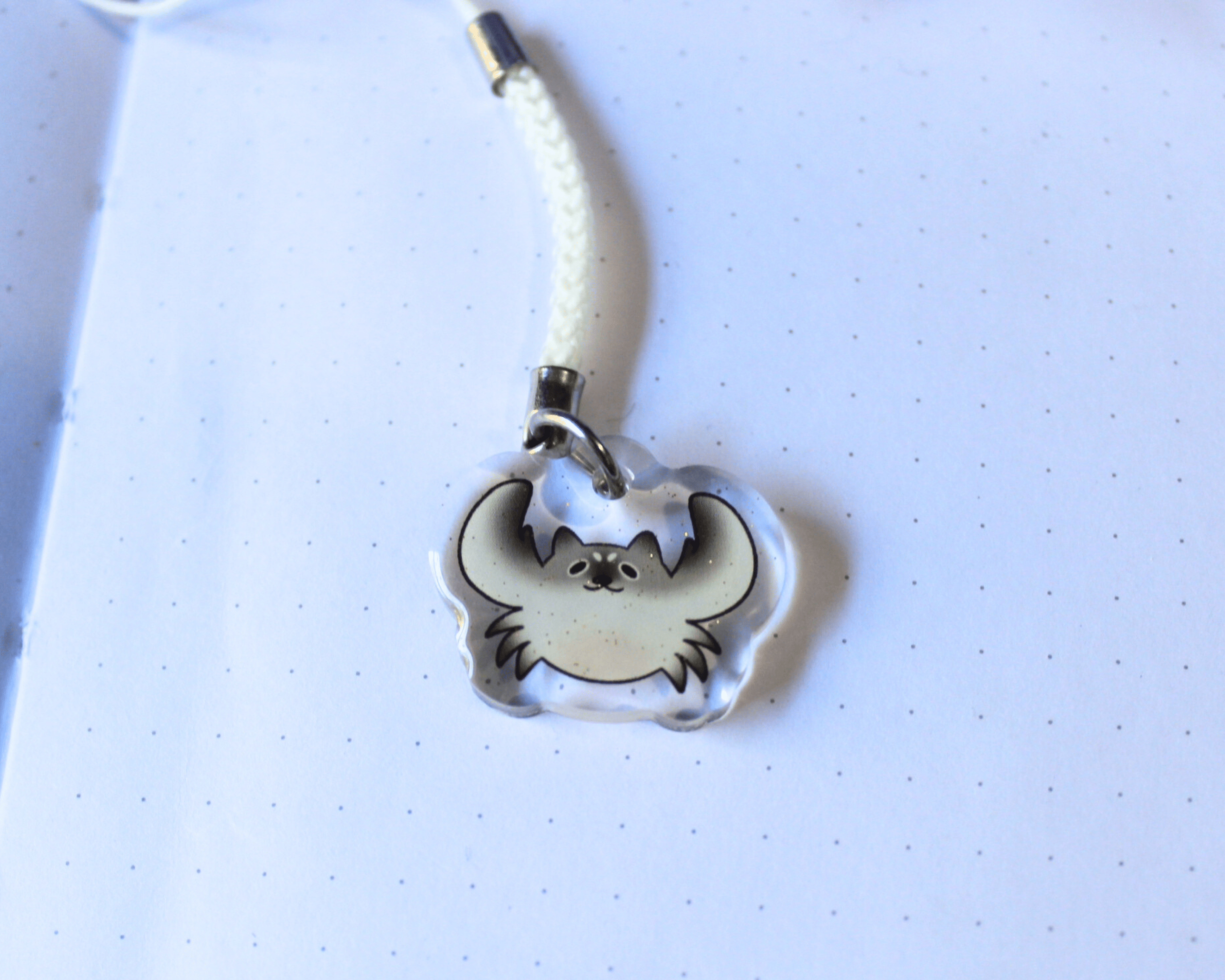 Crab Pringle Phone Charm - puppypilled