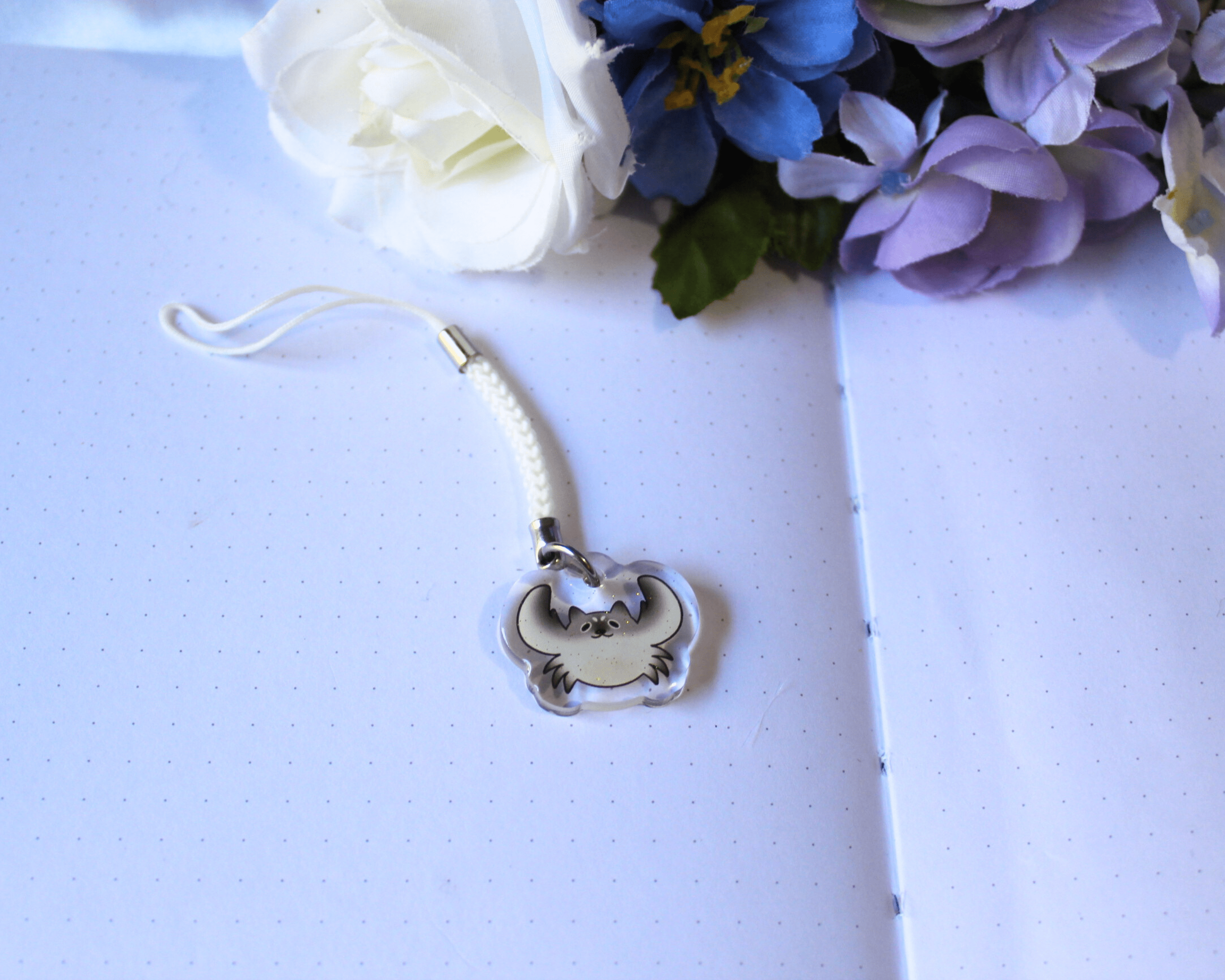 Crab Pringle Phone Charm - puppypilled