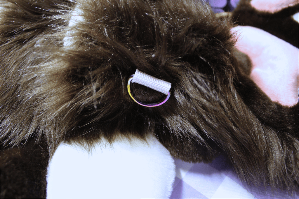 DISCOUNTED Brown + White 4 Finger Paws - puppypilled