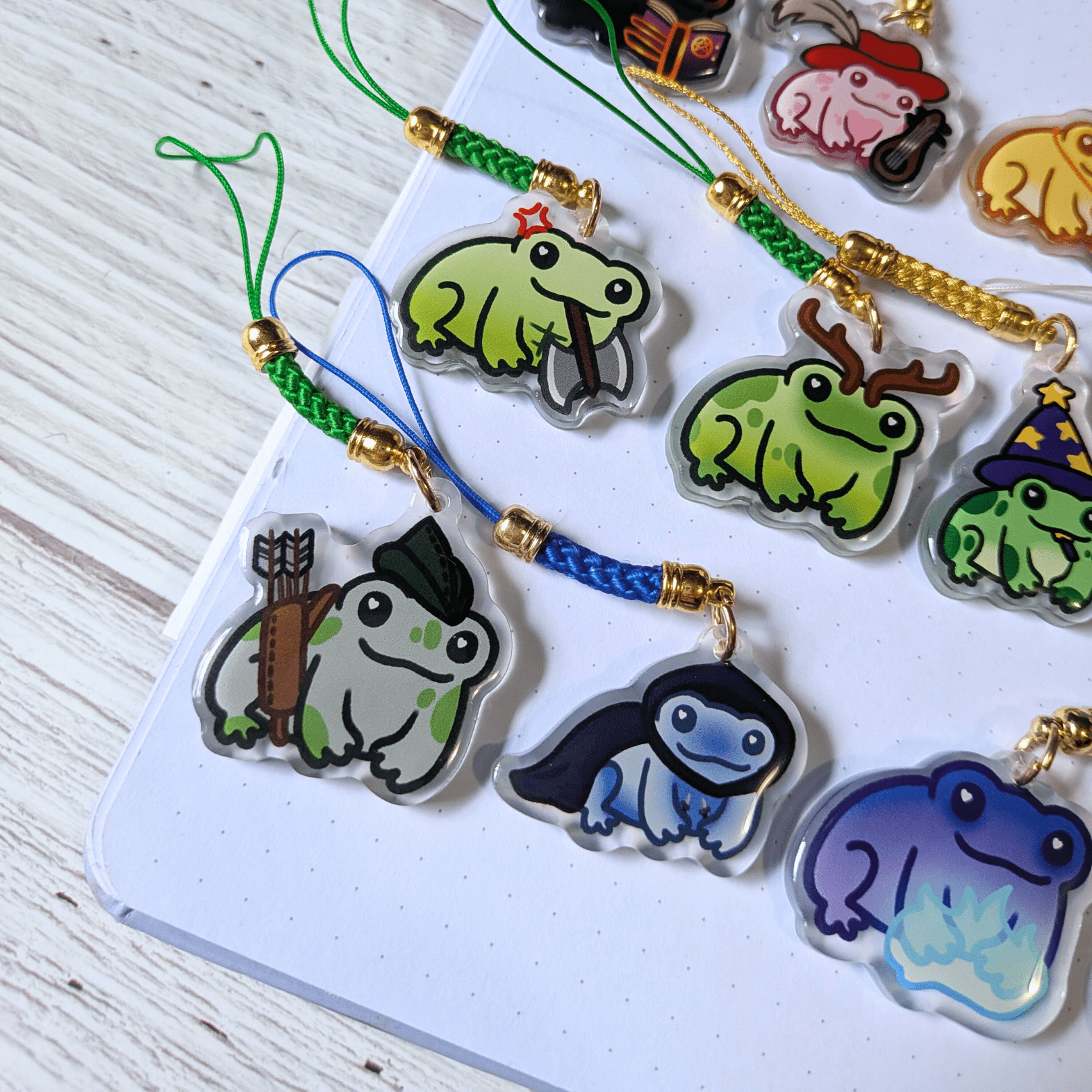 DND Froggies!! Charms (w/ Blind Bag option) - puppypilled