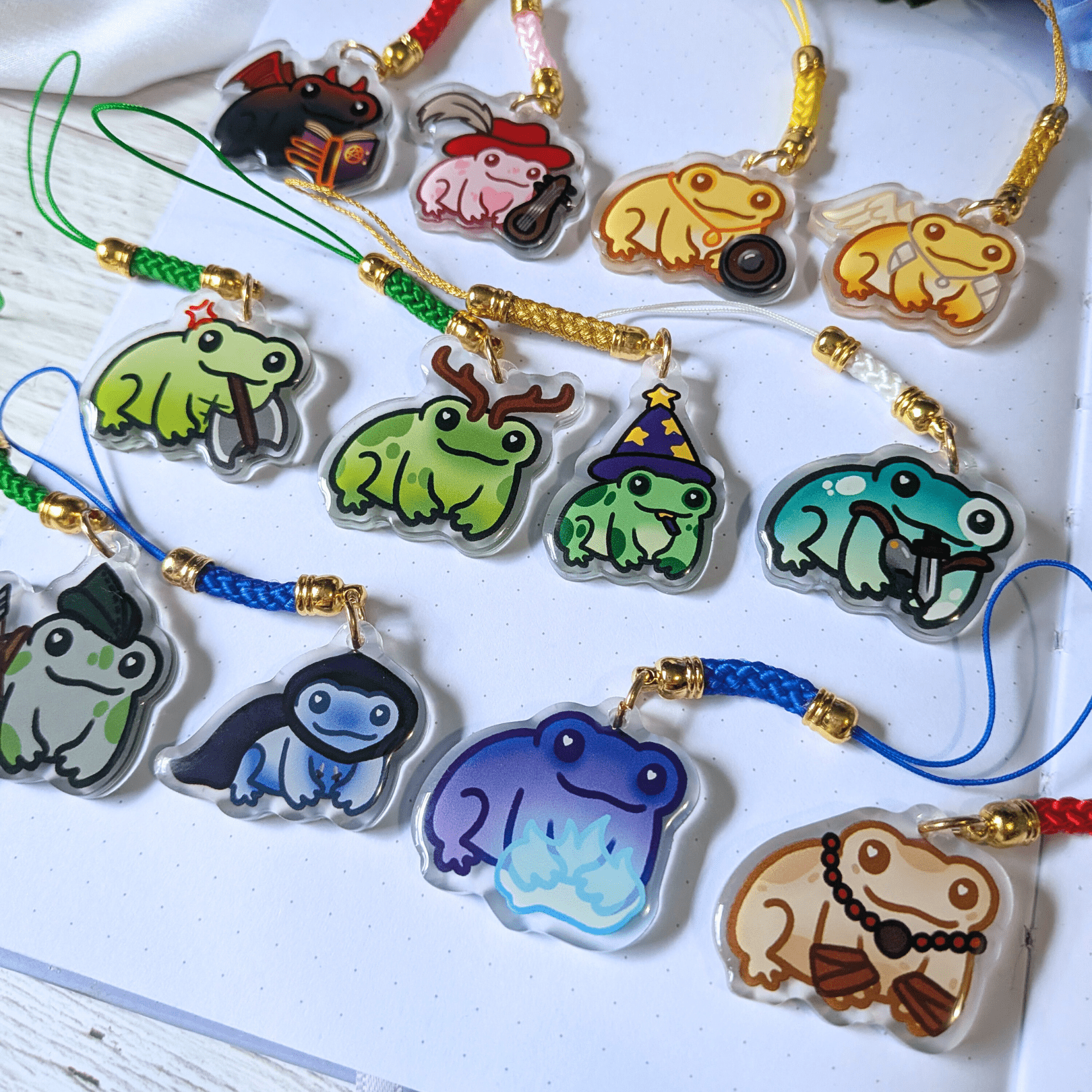 DND Froggies!! Charms (w/ Blind Bag option) - puppypilled