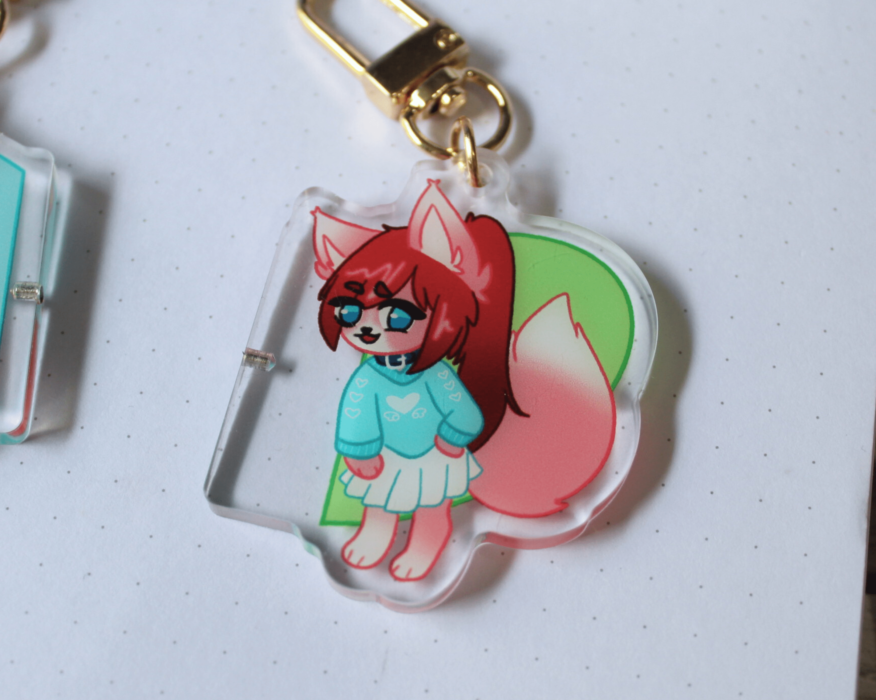 Fox Magnetic Matching Charms *B - GRADE* - puppypilled