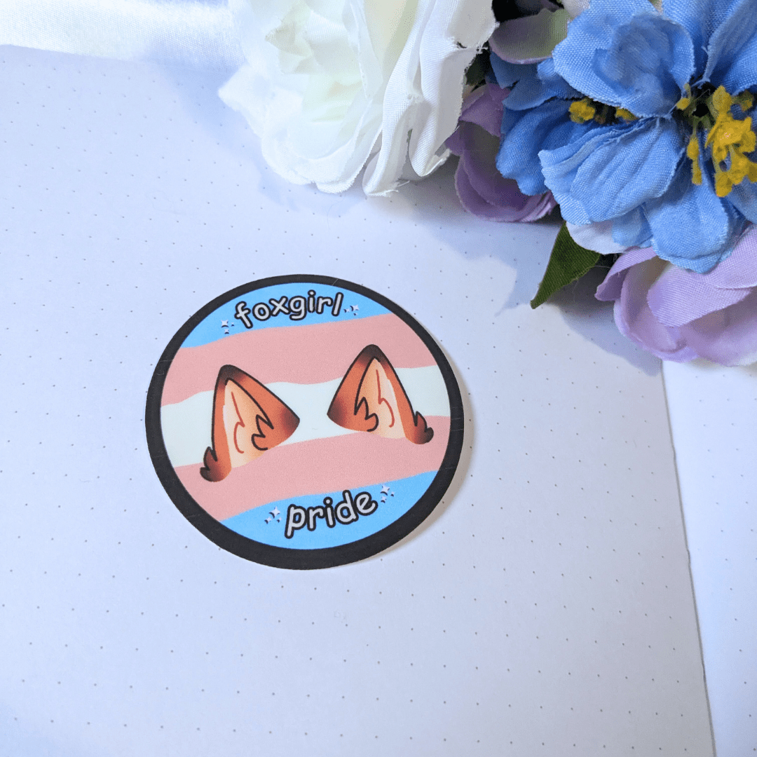 Fox Pride Sticker (Customize your own!) - puppypilled