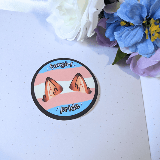 Fox Pride Sticker (Customize your own!) - puppypilled