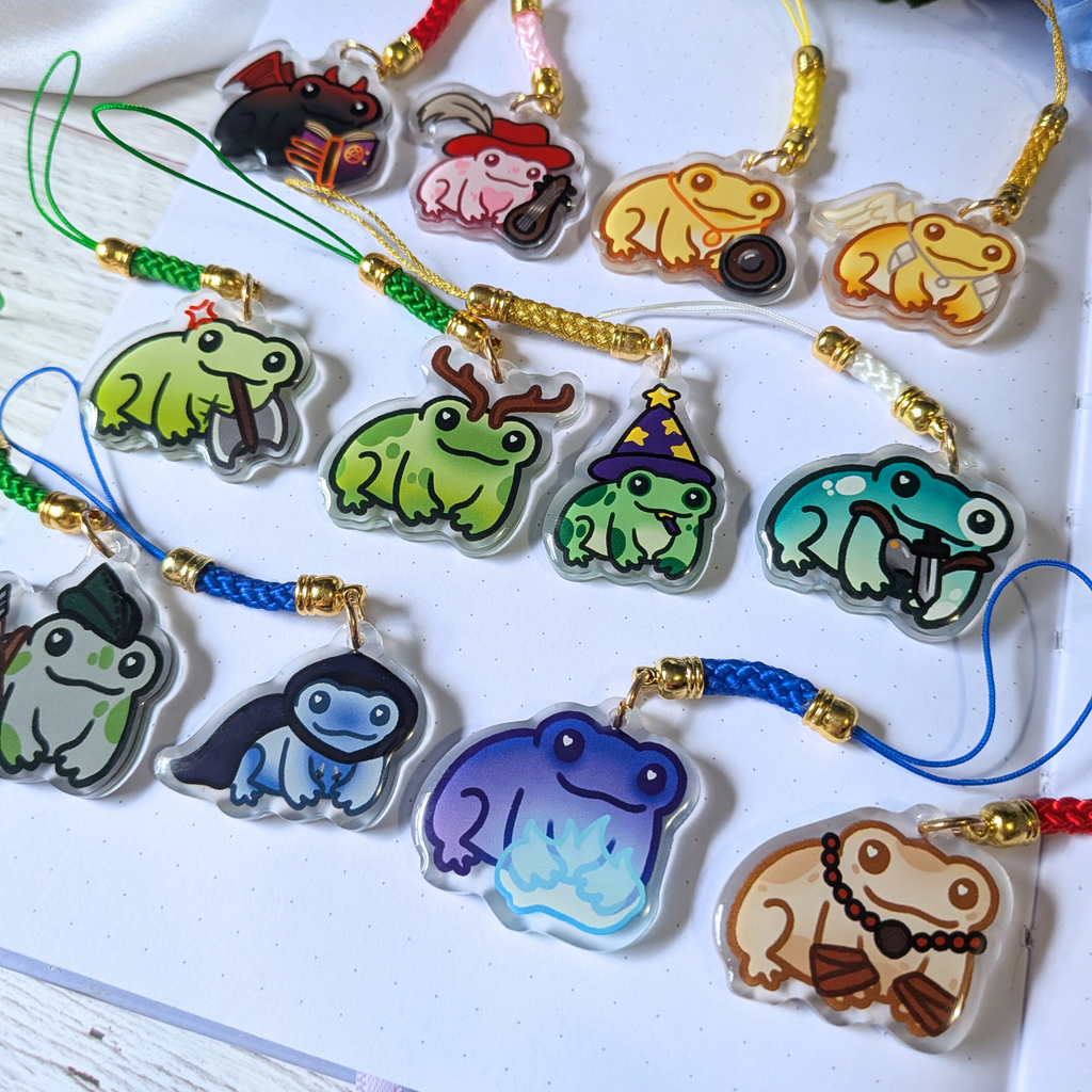 DND Froggies!! Charms (w/ Blind Bag option)