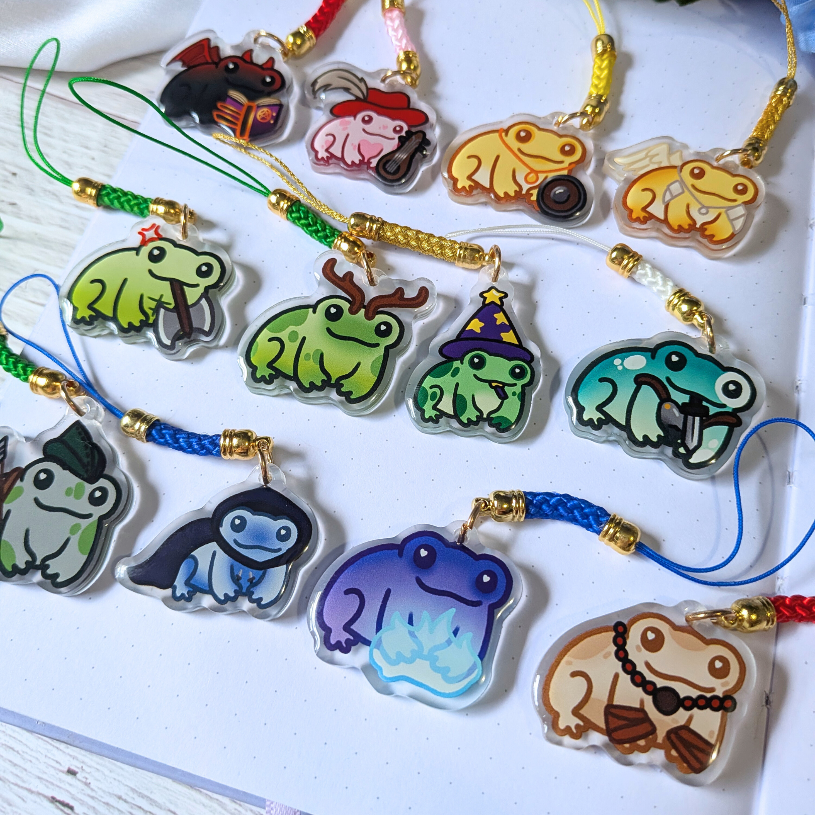 DND Froggies!! Charms (w/ Blind Bag option)
