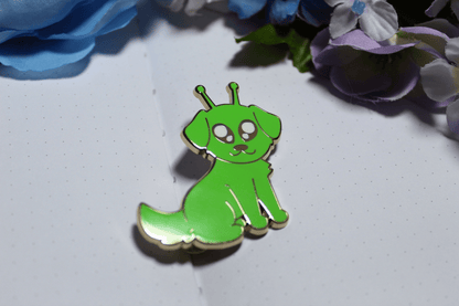 Gleeby Puppy Enamel Pin - puppypilled