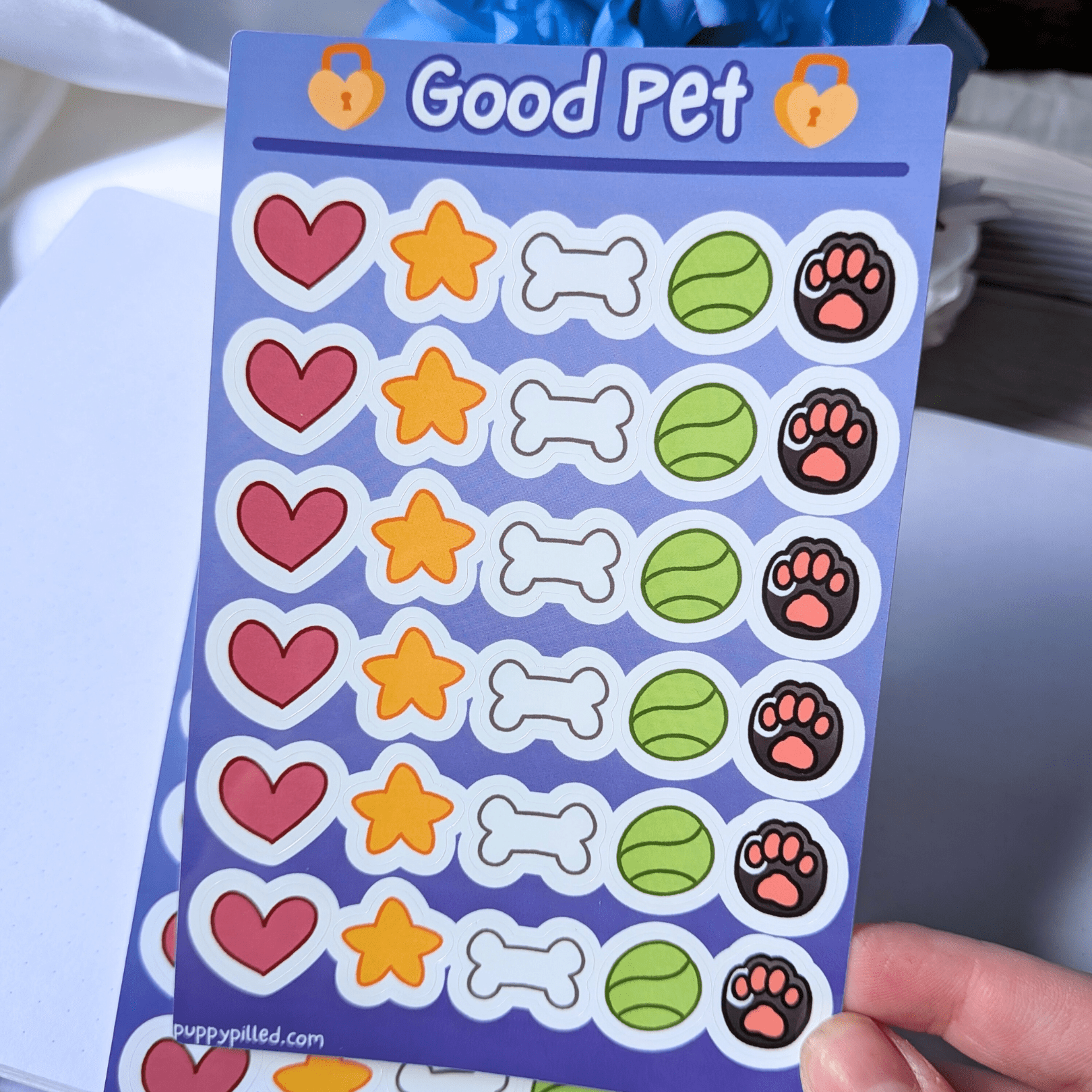 "Good Pet" Sticker Sheet - puppypilled