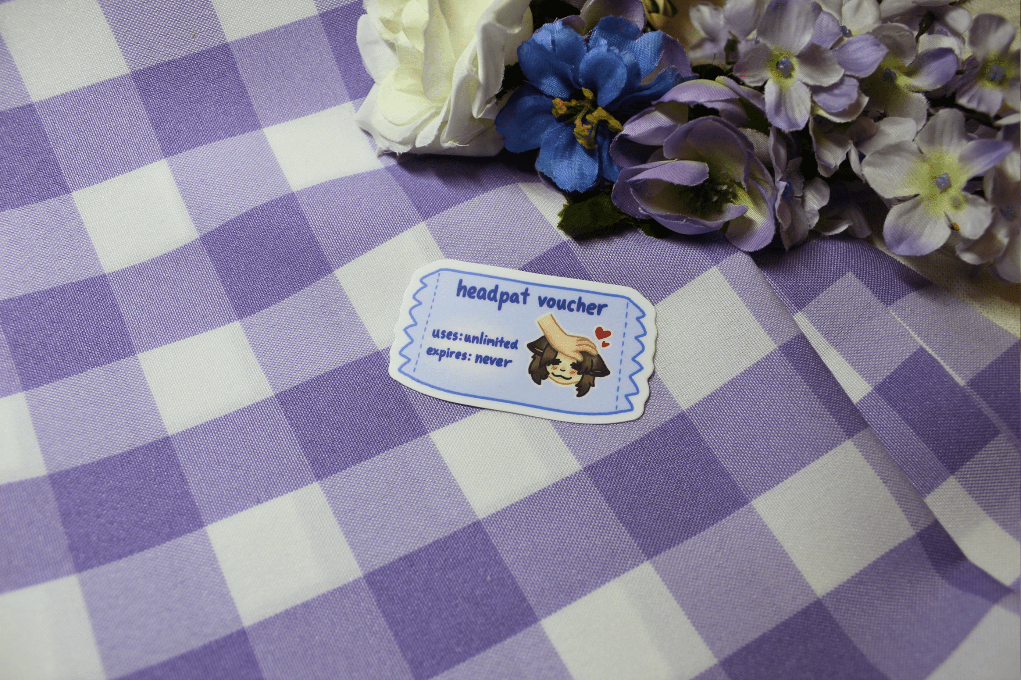 Headpat Voucher Sticker - puppypilled