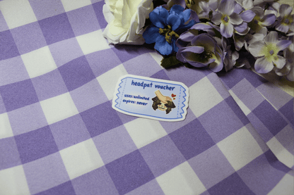 Headpat Voucher Sticker - puppypilled