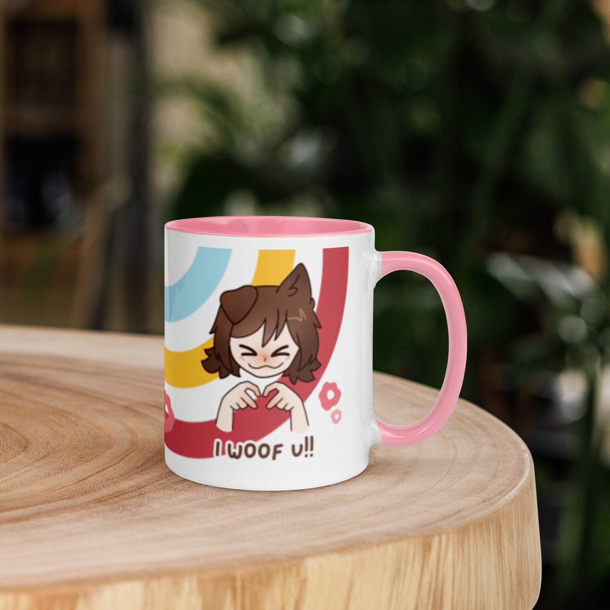 "I woof you" Ceramic Mug - puppypilled