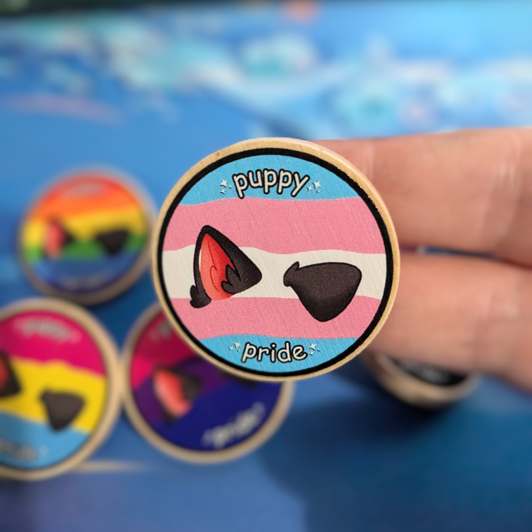 Puppy Pride Pins