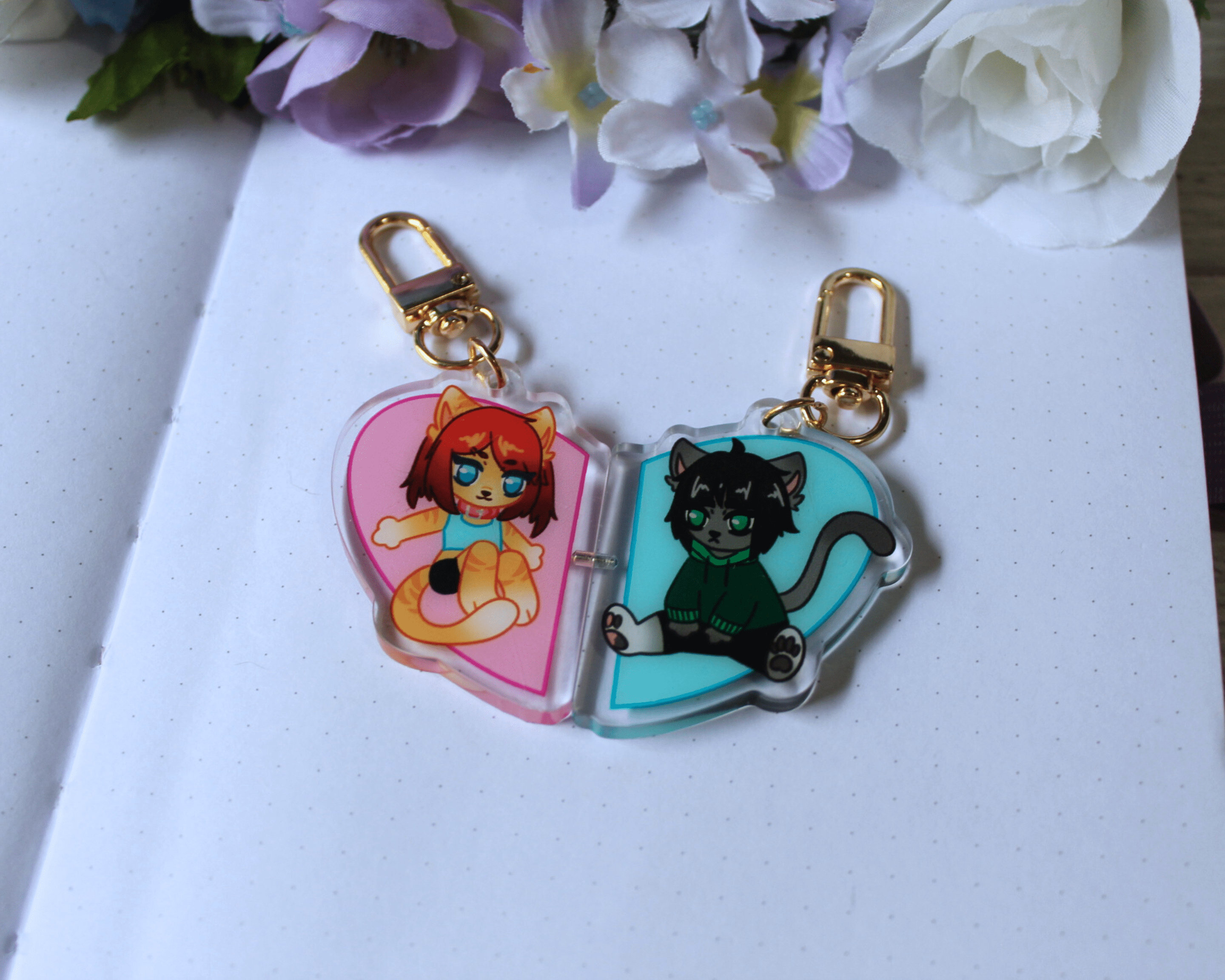 Kitty Magnetic Matching Charms - puppypilled