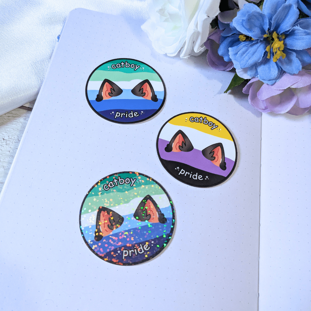 Kitty Pride Sticker (Customize your own!) - puppypilled