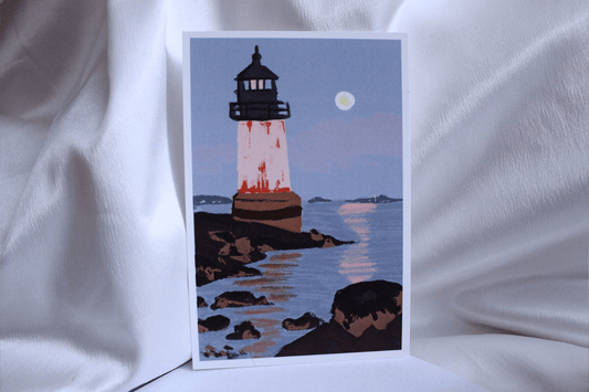 Lighthouse Art Print - puppypilled