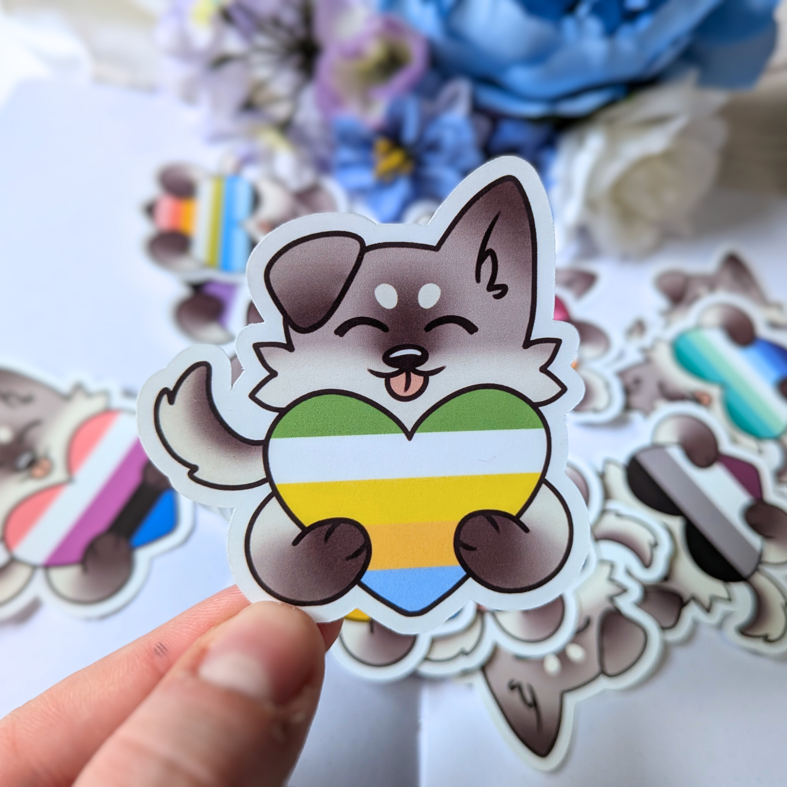 Pride Doggie Stickers