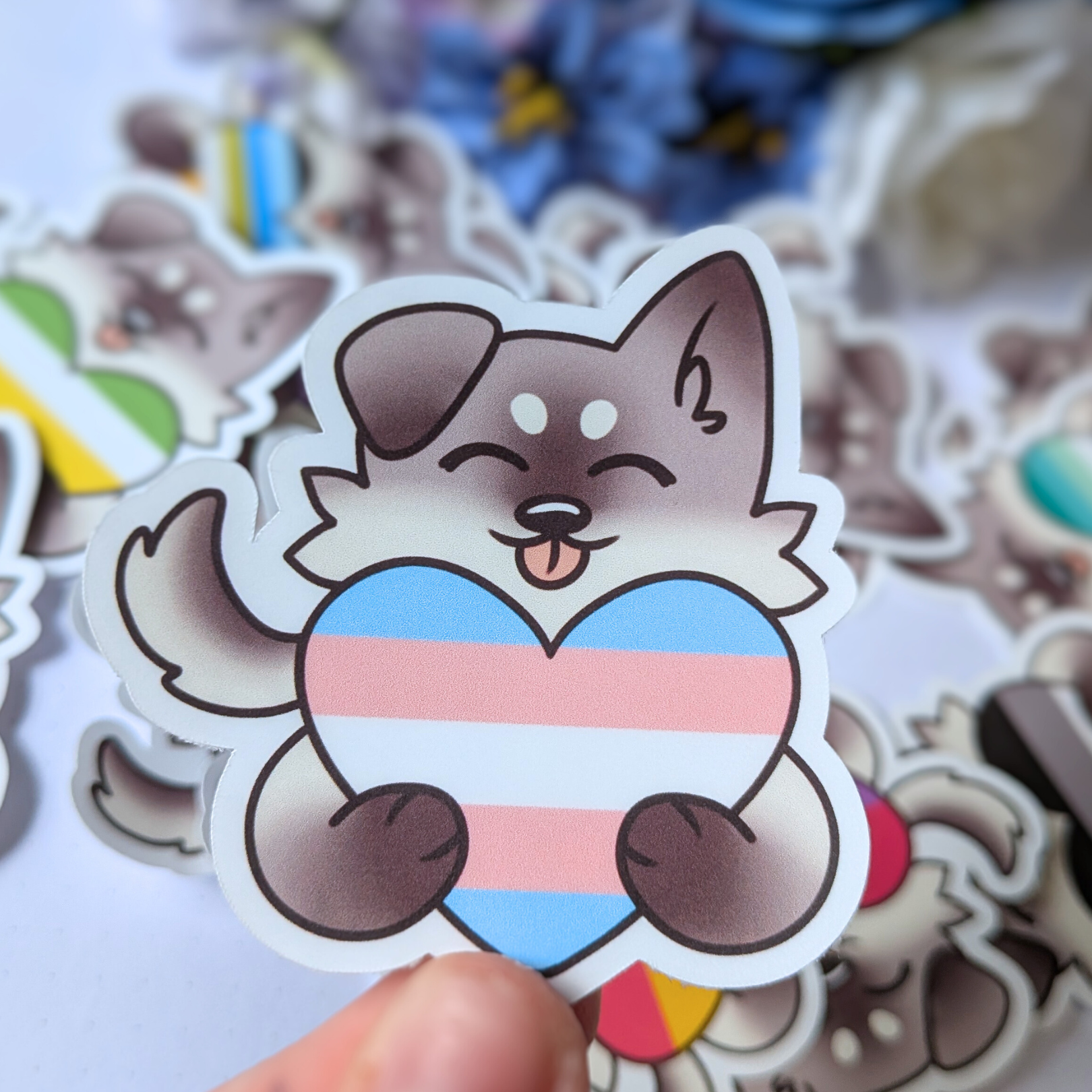Pride Doggie Stickers