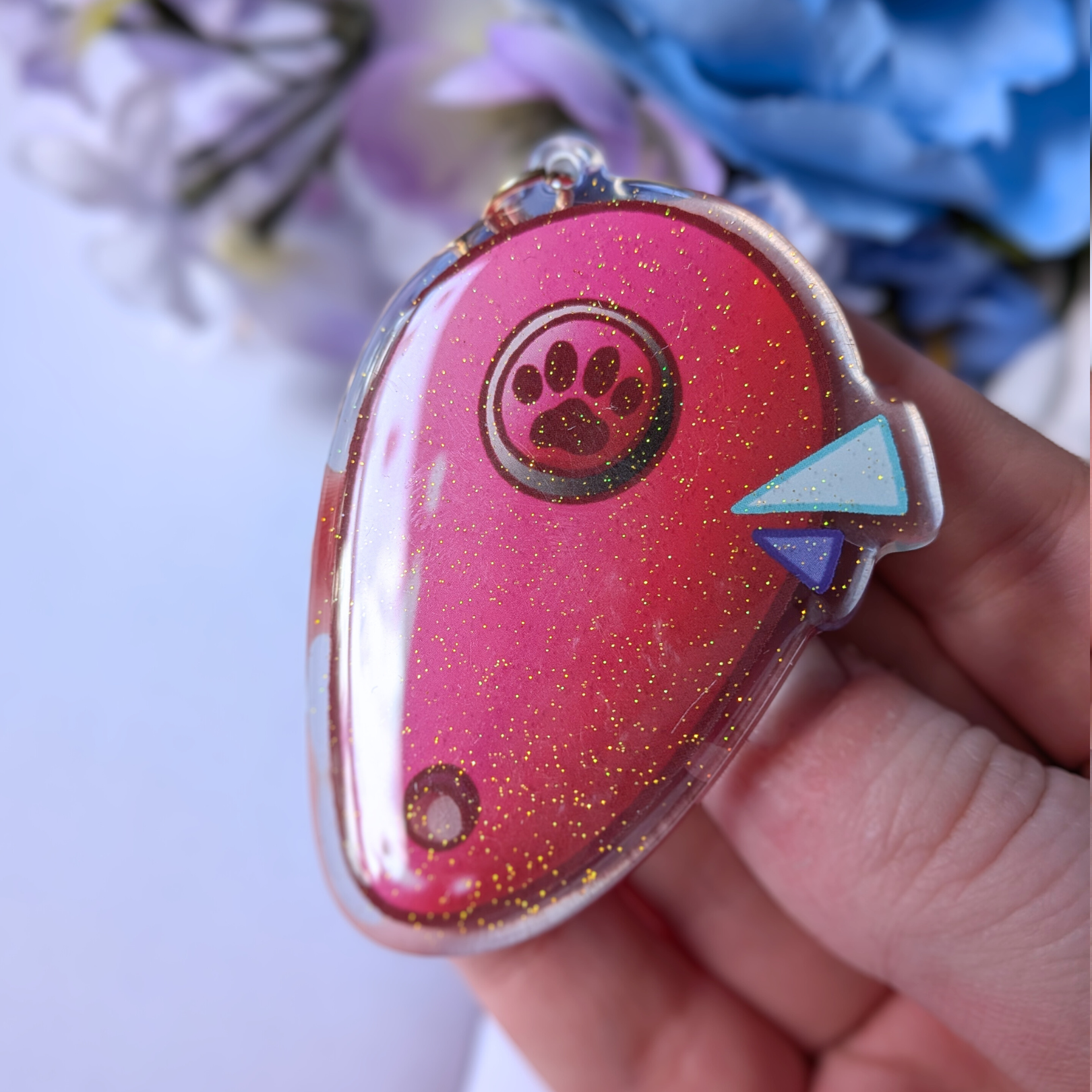 Clicker Trained Acrylic Keychains