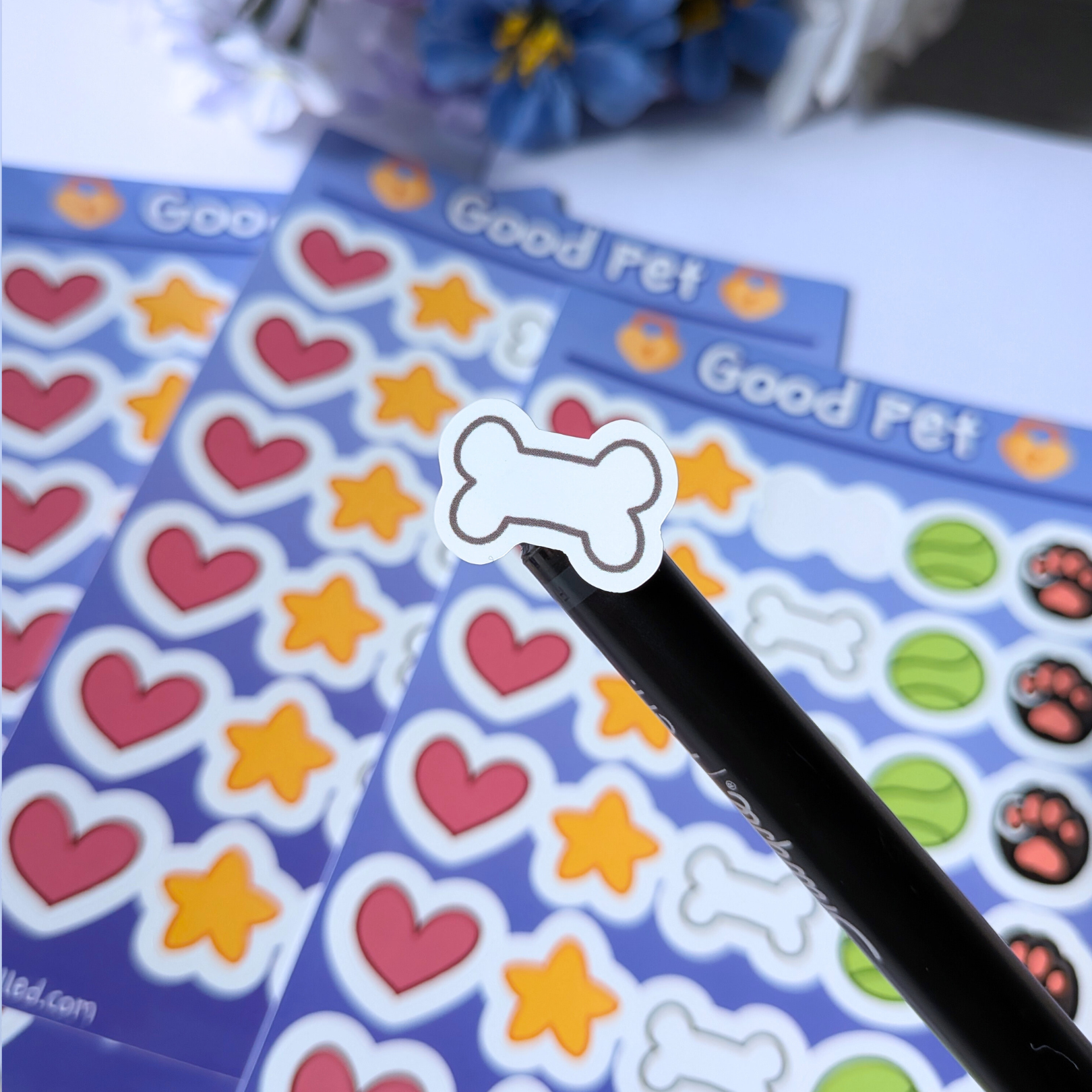 "Good Pet" Sticker Sheet