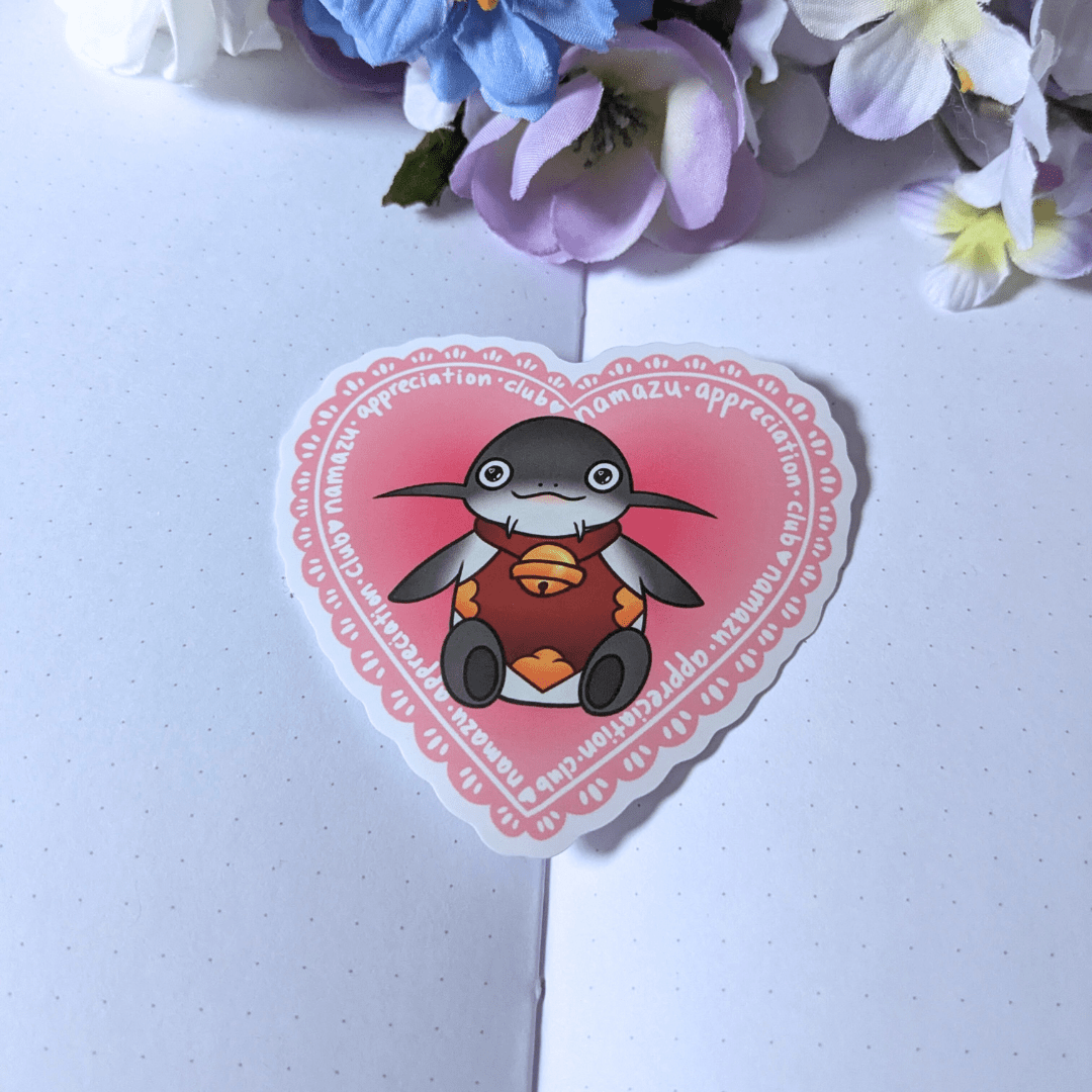 Namazu Appreciation Club Vinyl Sticker - SALE - puppypilled