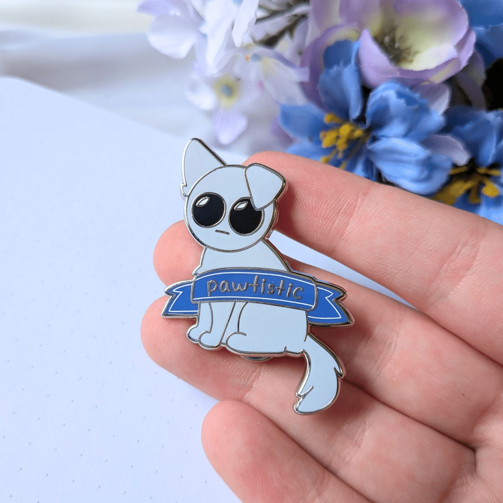 "Pawtistic" Enamel Pin - puppypilled