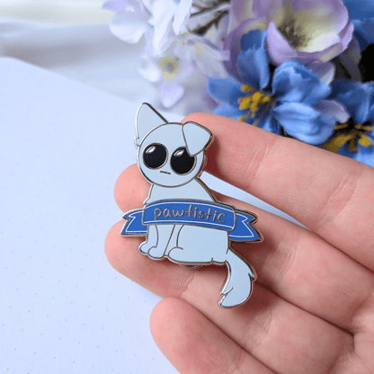 "Pawtistic" Enamel Pin - puppypilled