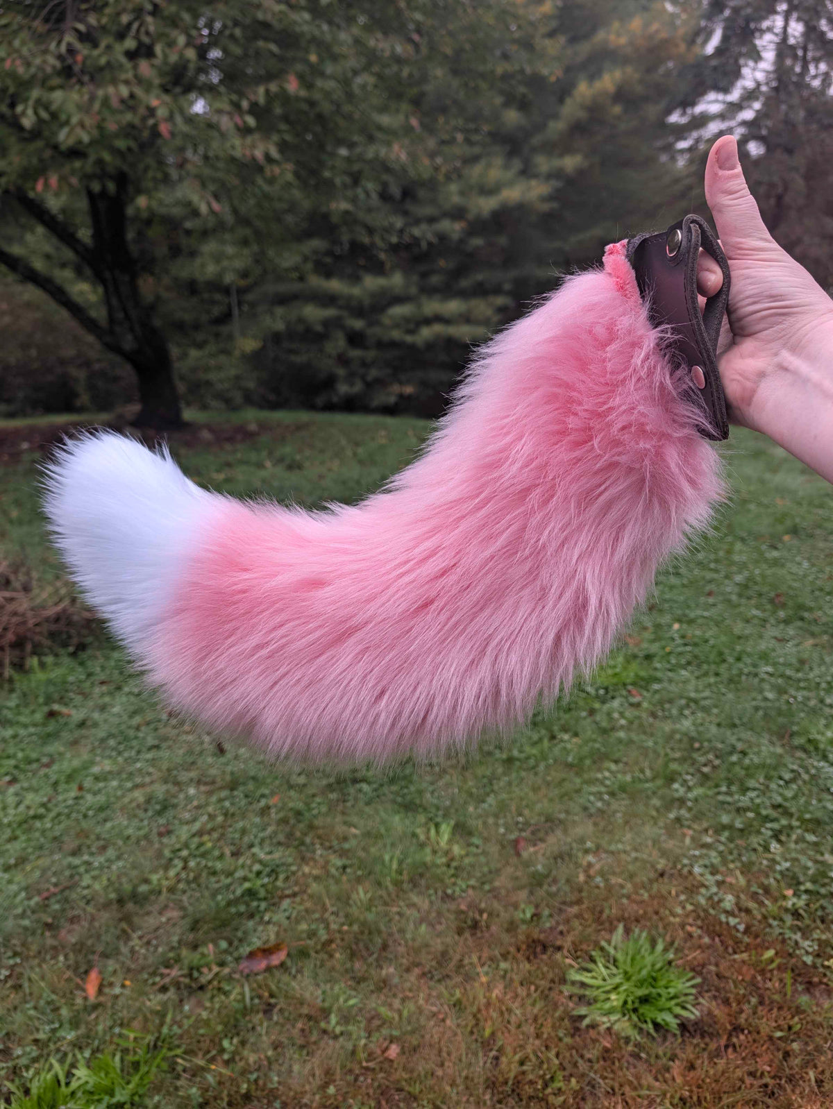 Pink with White Tip Large BONTAIL Sleeve - puppypilled