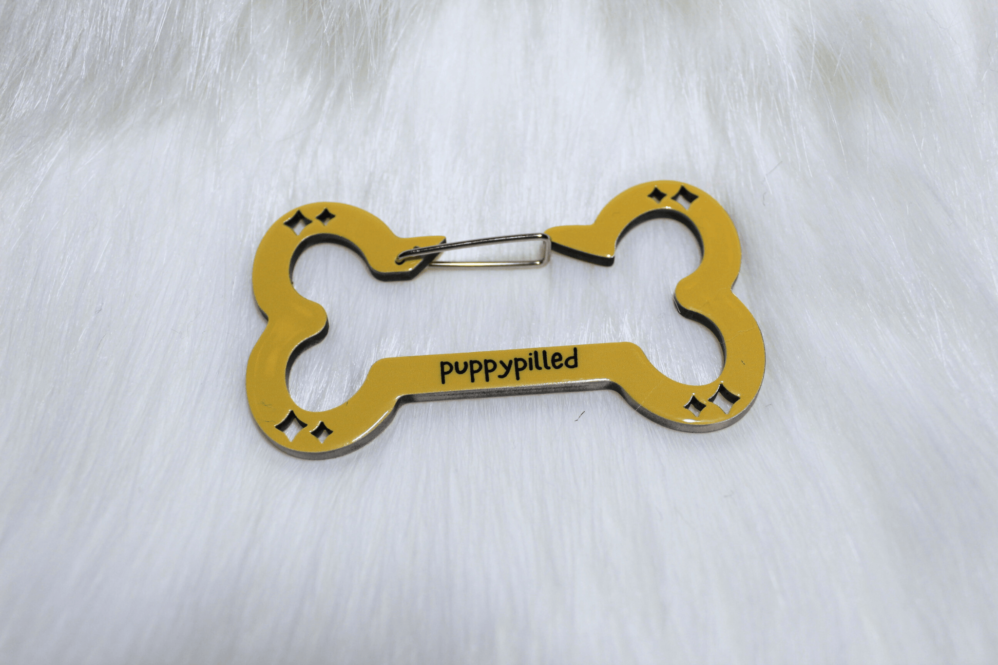 (PREORDER) Colorful Bone Carabiners! - puppypilled
