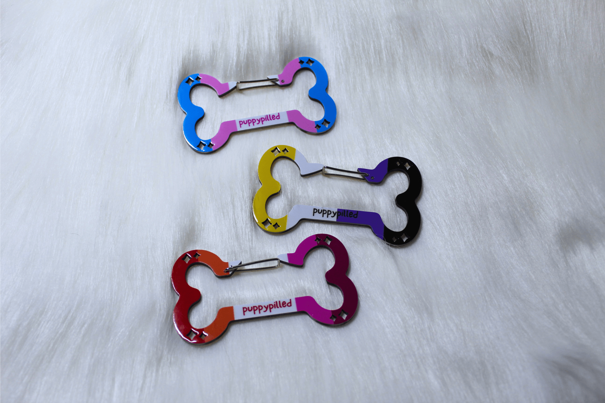 (PREORDER) Pride Carabiners! - puppypilled