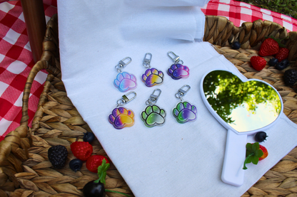 Pride Paw Acrylic Keychains - puppypilled