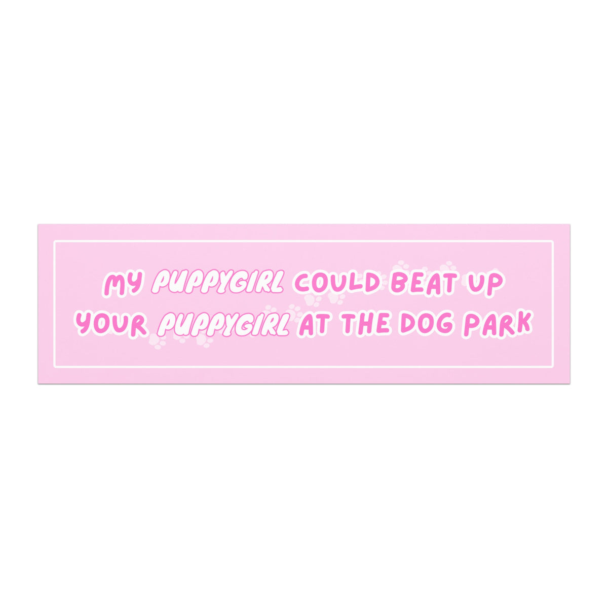 Puppy Fight Car Magnets - puppypilled