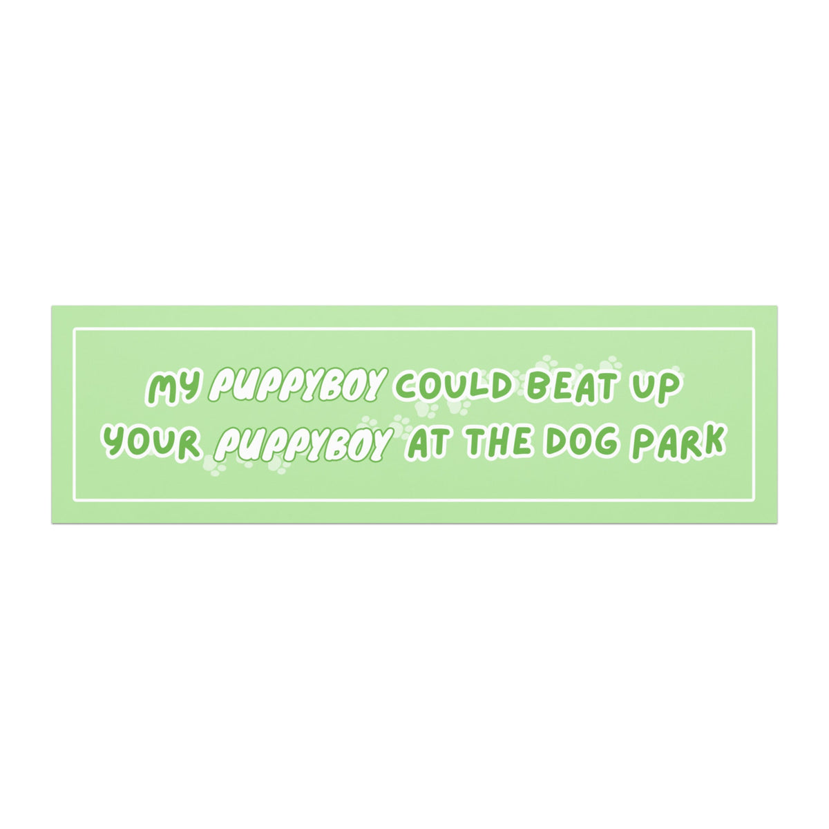 Puppy Fight Car Magnets - puppypilled