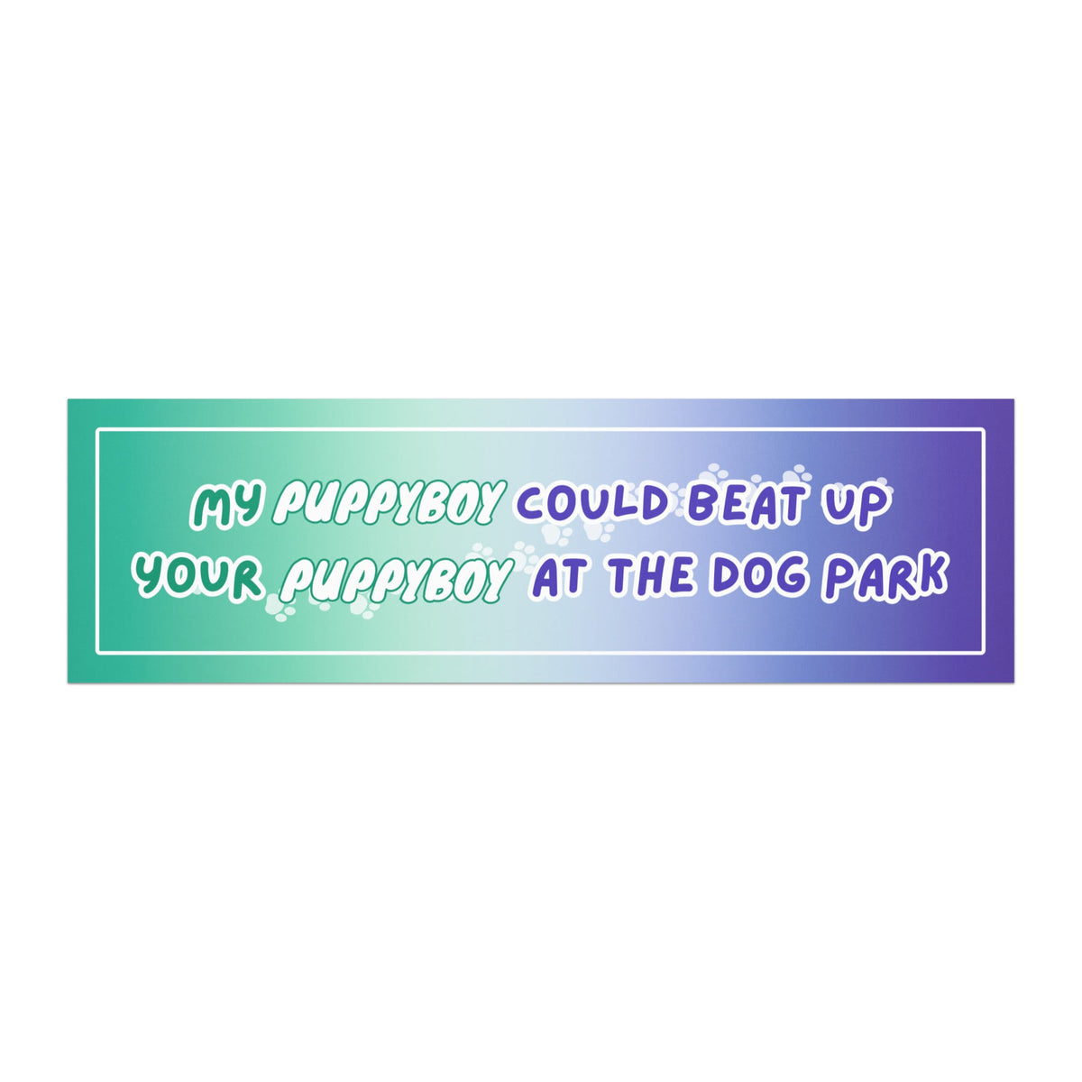 Puppy Fight Car Magnets - puppypilled
