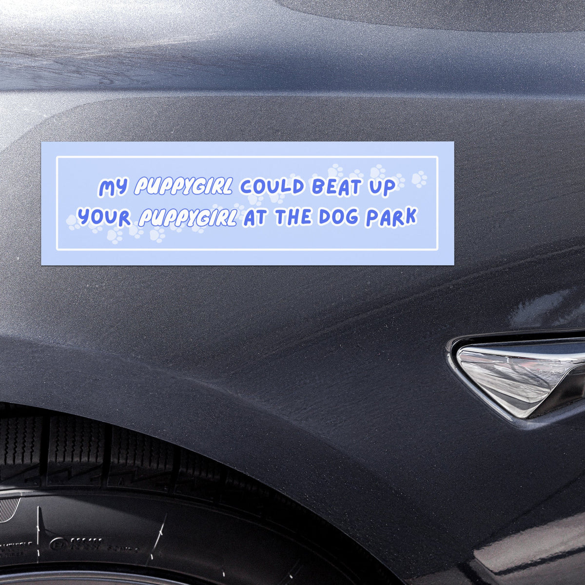 Puppy Fight Car Magnets - puppypilled