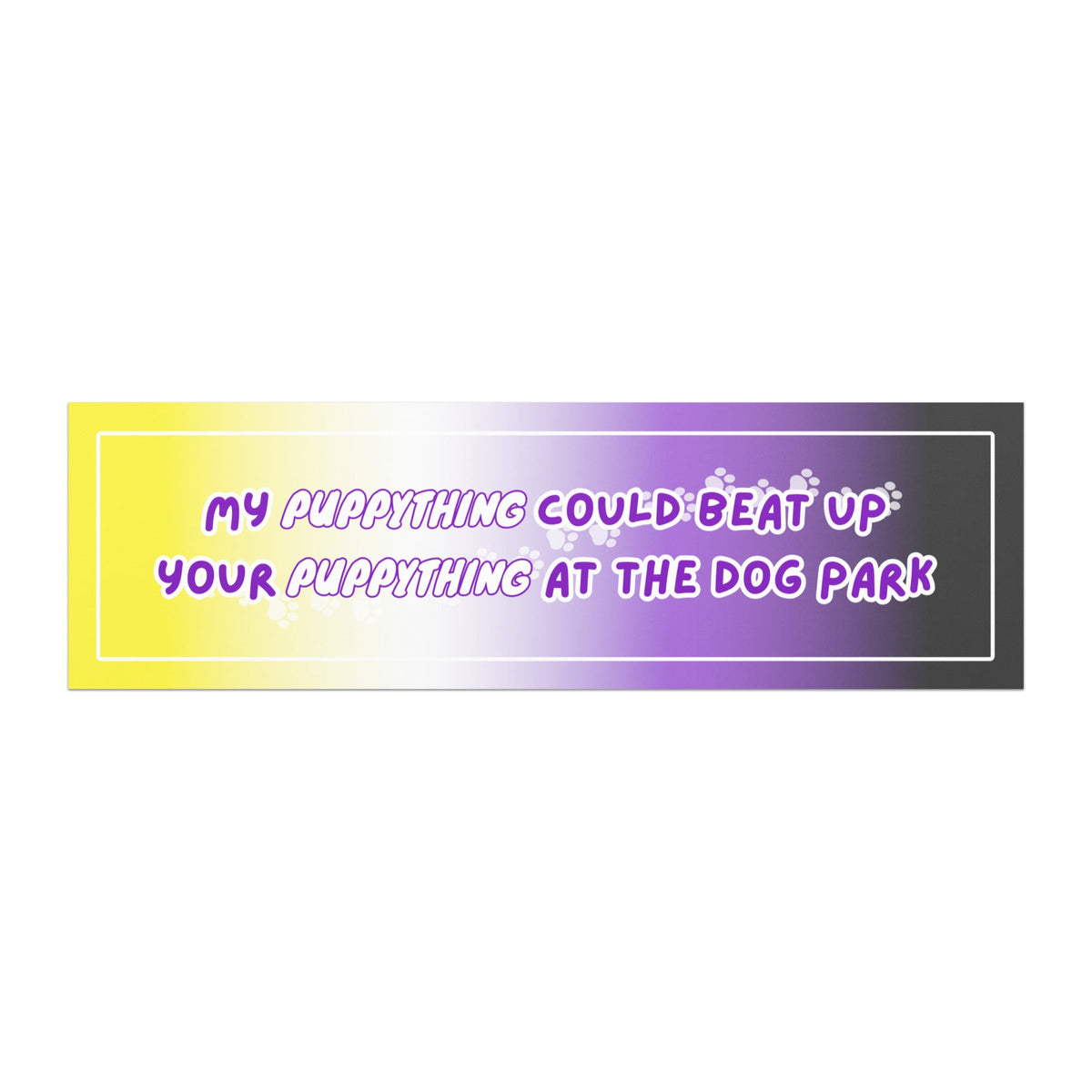 Puppy Fight Car Magnets - puppypilled