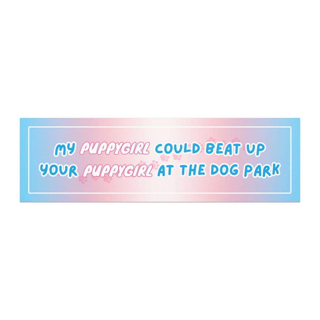 Puppy Fight Car Magnets - puppypilled