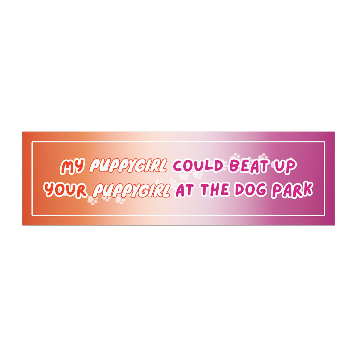 Puppy Fight Car Magnets - puppypilled