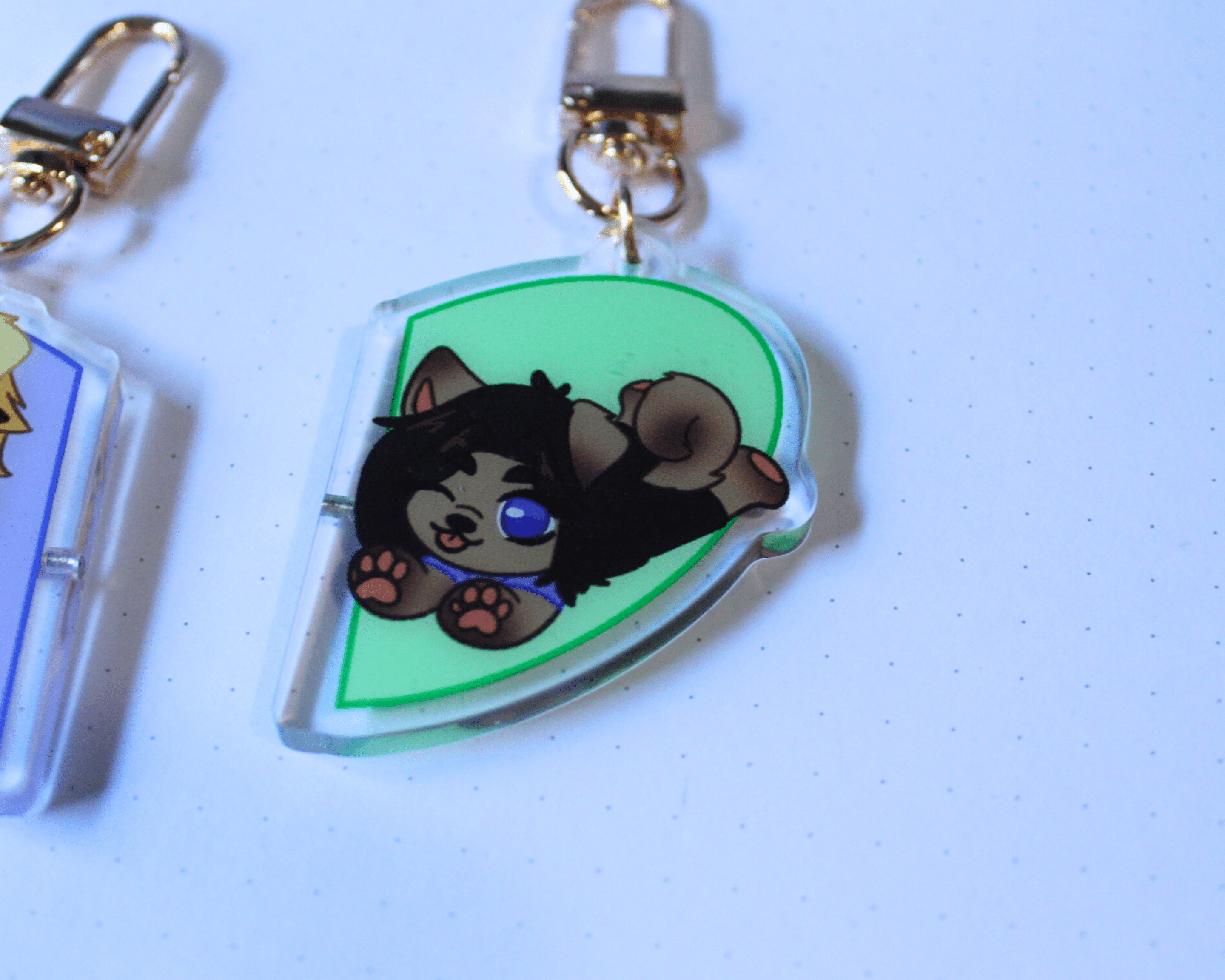 Puppy Magnetic Matching Keychains - puppypilled