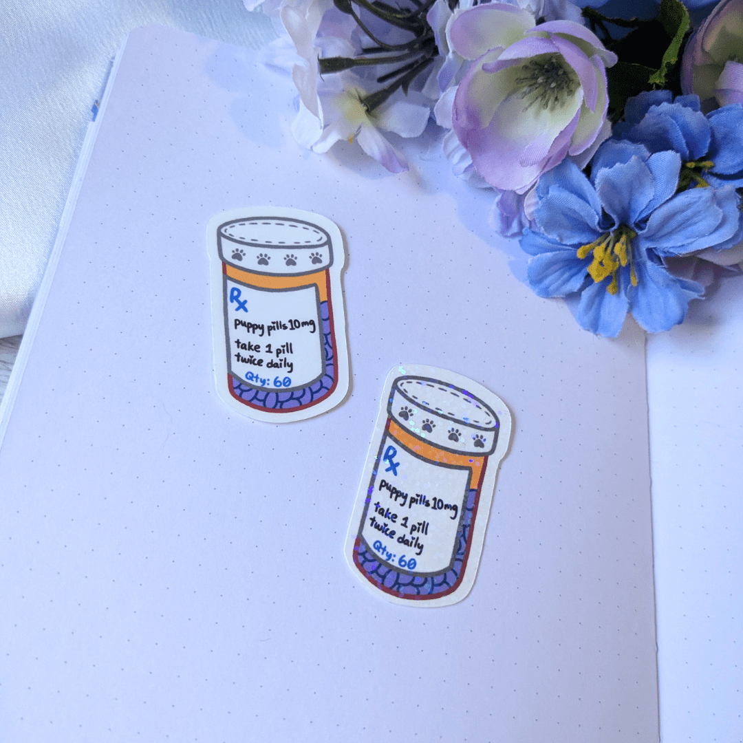 Puppy Pills Sticker - puppypilled