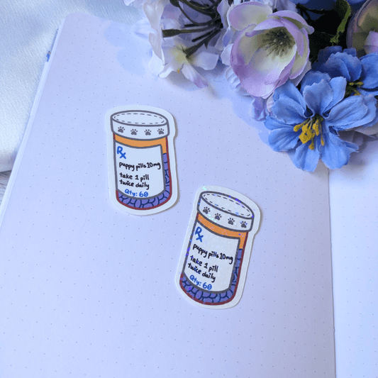 Puppy Pills Sticker - puppypilled