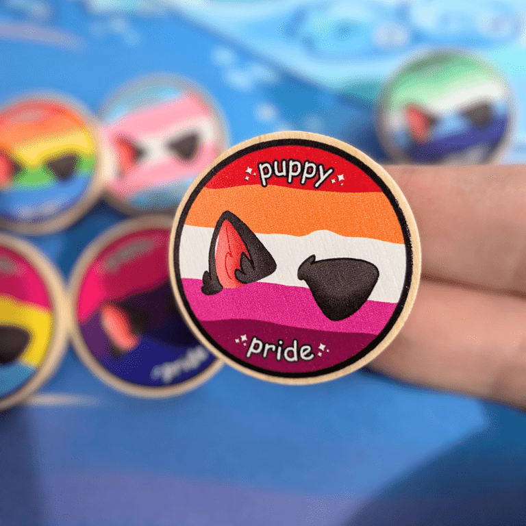 Puppy Pride Pins - puppypilled