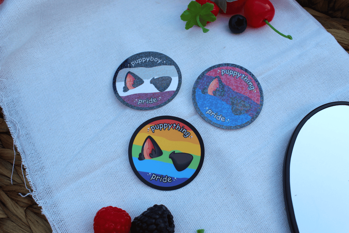 Puppy Pride Sticker (Customize your own!) - puppypilled