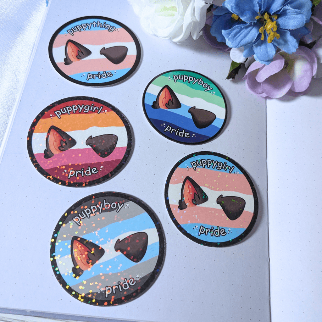 Puppy Pride Sticker (Customize your own!) - puppypilled