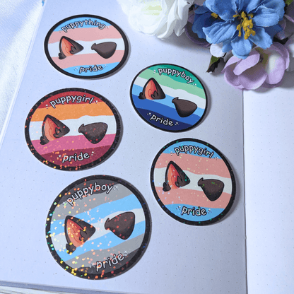 Puppy Pride Sticker (Customize your own!) - puppypilled
