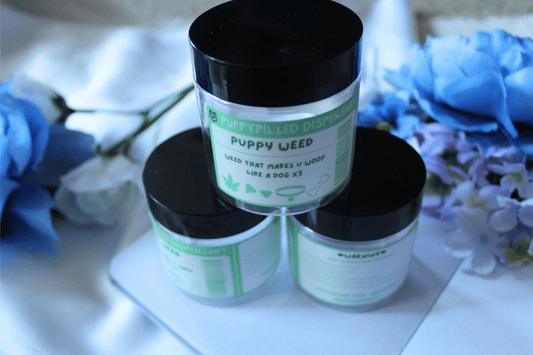 Puppy Weed Stash Jars - puppypilled