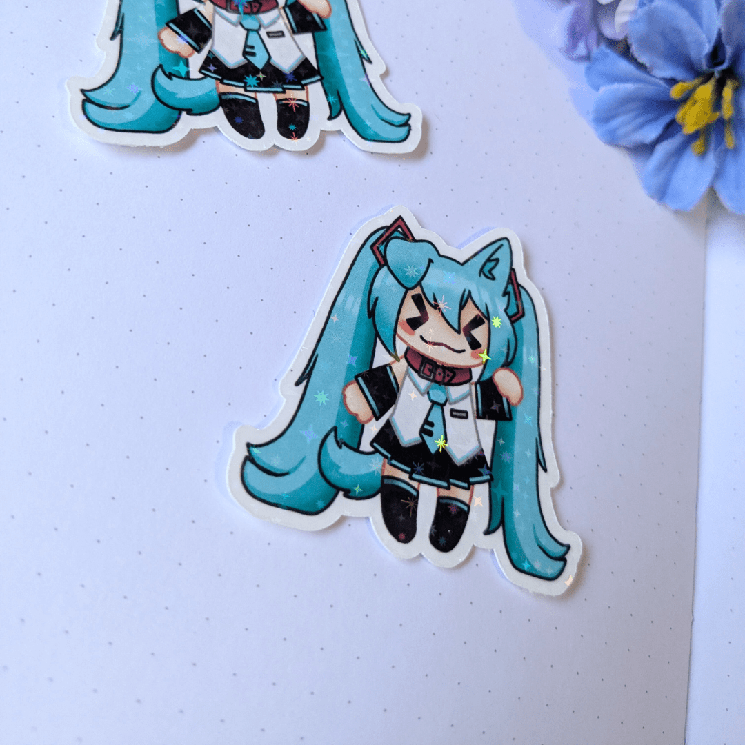 Puppygirl Miku Sticker - puppypilled